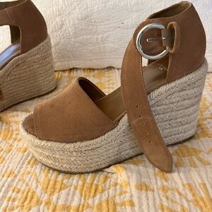 Marc Fisher Alita Platform Wedge Espadrille Sandal